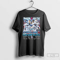 Classic Back 2 Back 24 25 National League Champions Los Angeles Dodgers Signatures Long Sleve