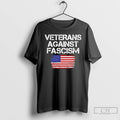 Classic Veterans Against Fascism Usa Flag T Shirts
