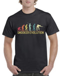 Birthday Gifts For Dad Evolution Of Snooker T Shirt 147 Break Mens TShirt DaddY