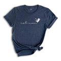 Cat Mom Shirt, Cat Dad Shirt, Cute Shirt, Black Kitty Shirt, Gift for Cat Lover,