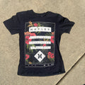 Hurley Men’s Tropical Logo Graphic Tee Shirt Size Small -Black