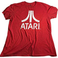 Red XL Adult ATARI video game system gamer tee-shirt by Difuzed