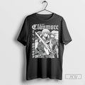 Officials Claymore Waifu Manga T Shirt