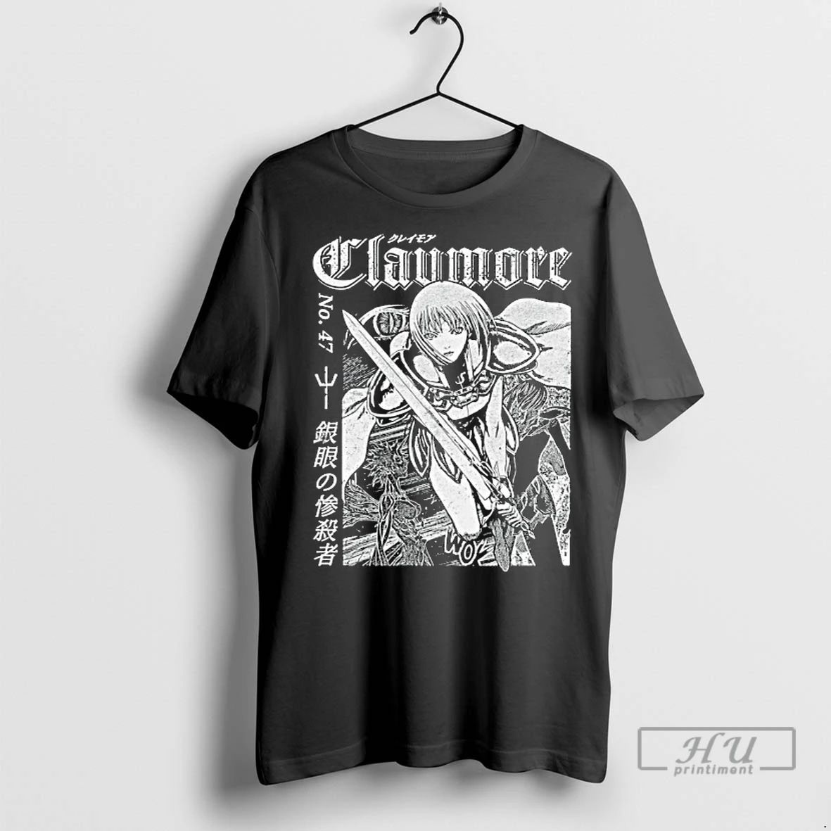 Officials Claymore Waifu Manga T Shirt