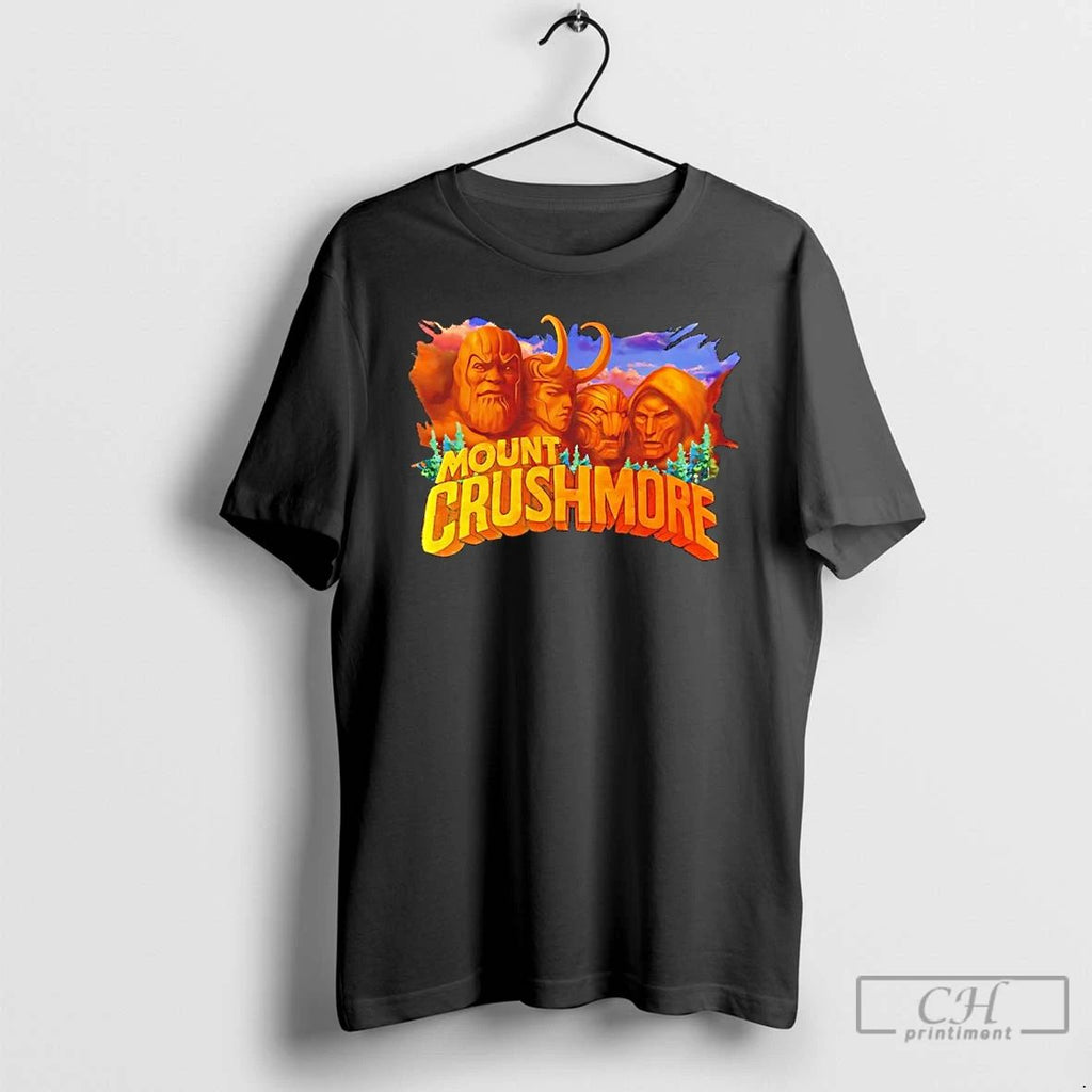 Classic Mount Crushmore T Shirts