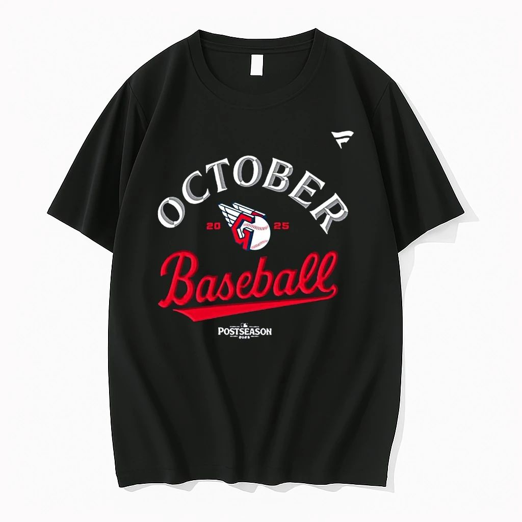 Cleveland Guardians 2025 Mlb Postseason October Baseball Tshirts Sweater