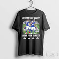 Classic Re The Glory Jaxson Dart And Cam Skattebo New York Giants T Shirts
