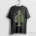Premium The One Ring Christmas Carol List Graphic