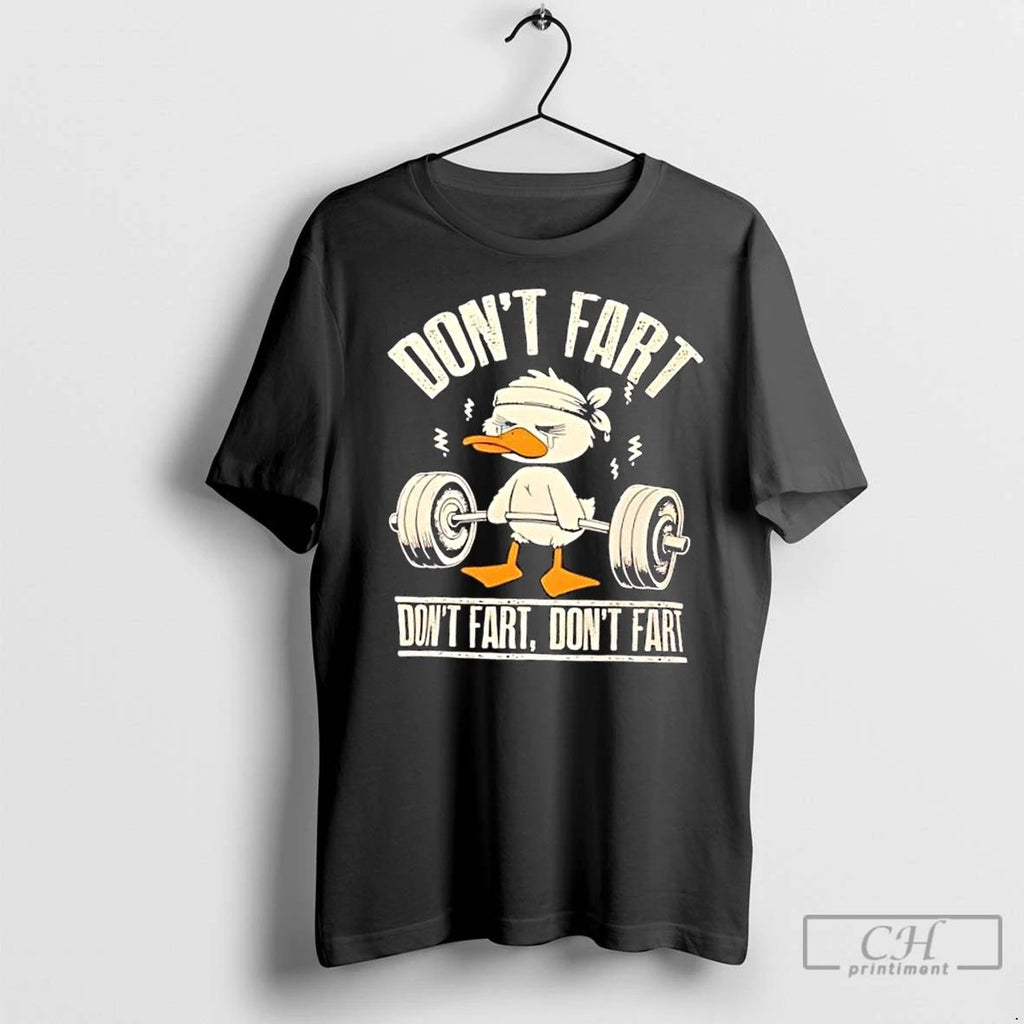 Premium Dont Fart Gym Duck Workout