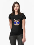 Cats &Amp; Dogs Lovers Fitted T-Shirt, gift for her,gift for him,gift for mom,gi