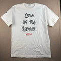 Vintage Alstyle Shirt Men L White Code of the Street 8804 Lupes 11 Graffiti Tee
