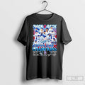 Classic La Dodgers Back 2 Back 24 25 National League Champions Signatures T Shirts