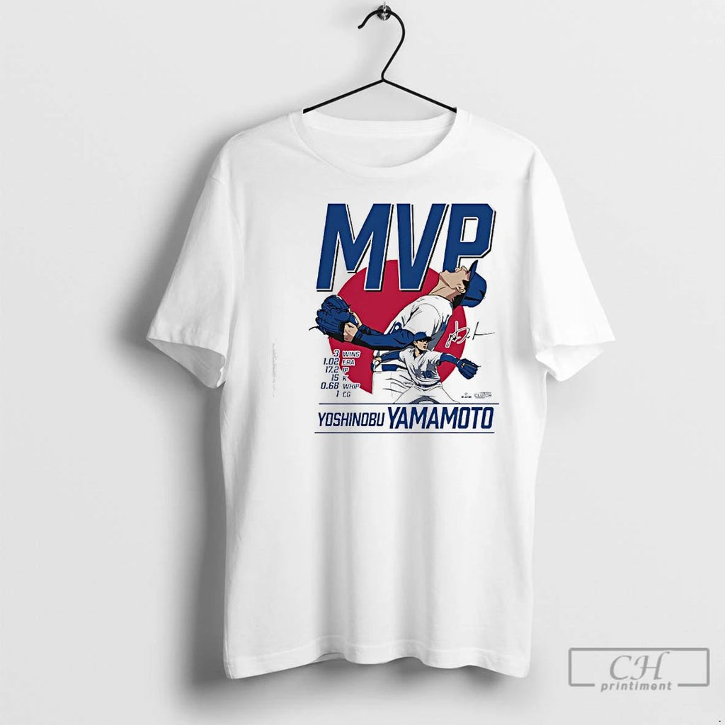 Premium Yoshinobu Yamamato Series Mvp Los Angeles Dodgers