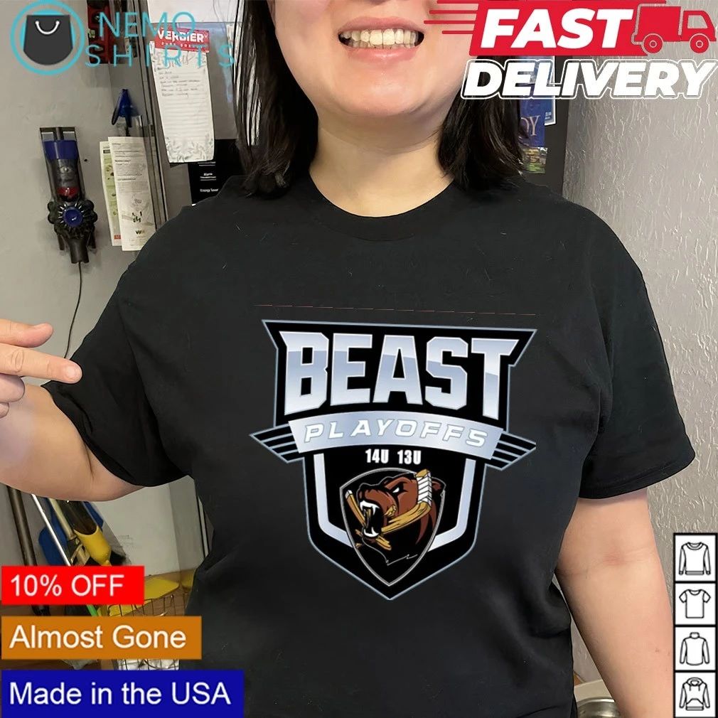 Beast Playoffs 18U-13U Hockey Tournament shirt