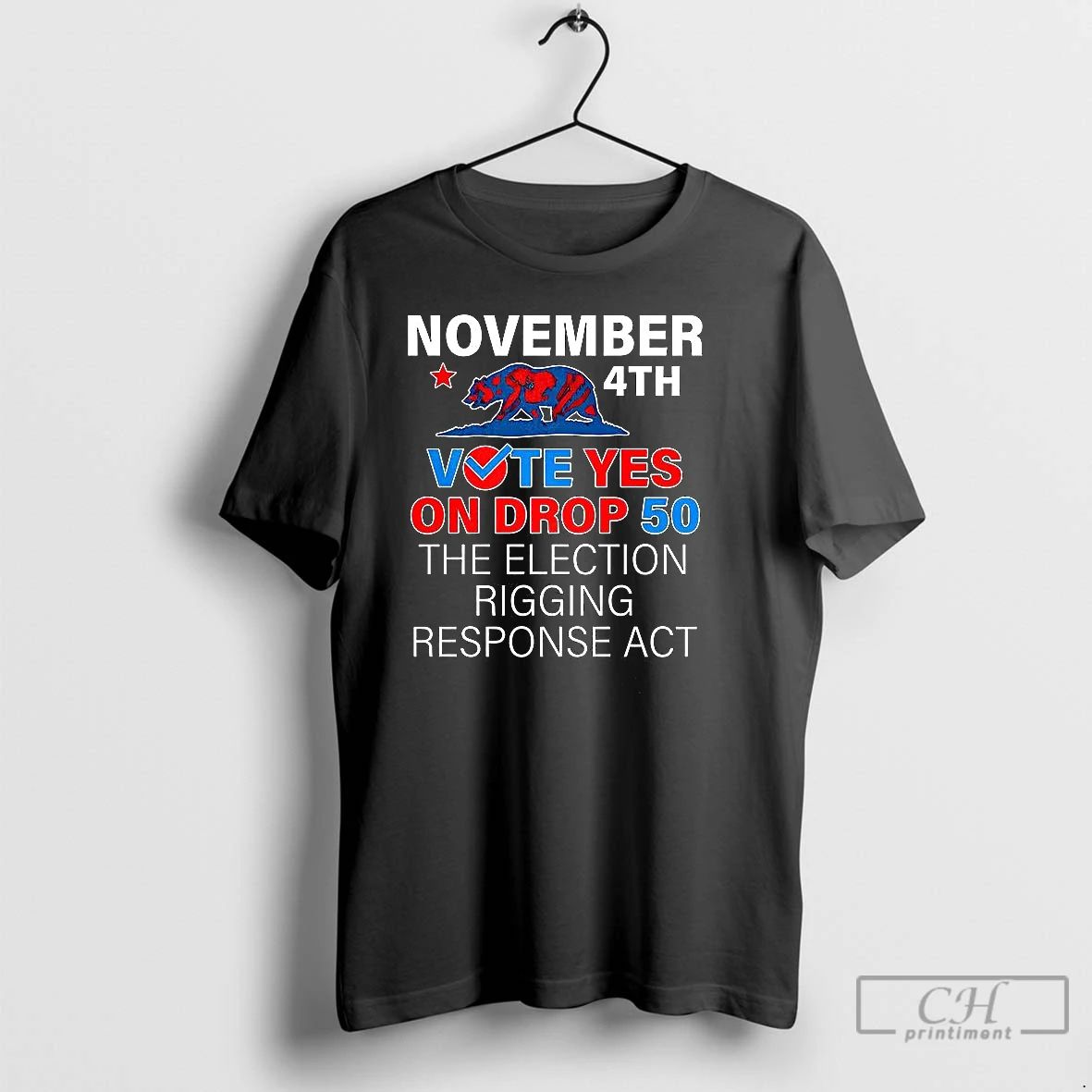 Premium November 4th Vote Yes On Drop 50 T Shirts