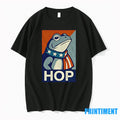 Portland Hop Frog Political Parody American Flag Frog Gift Tshirts Sweater