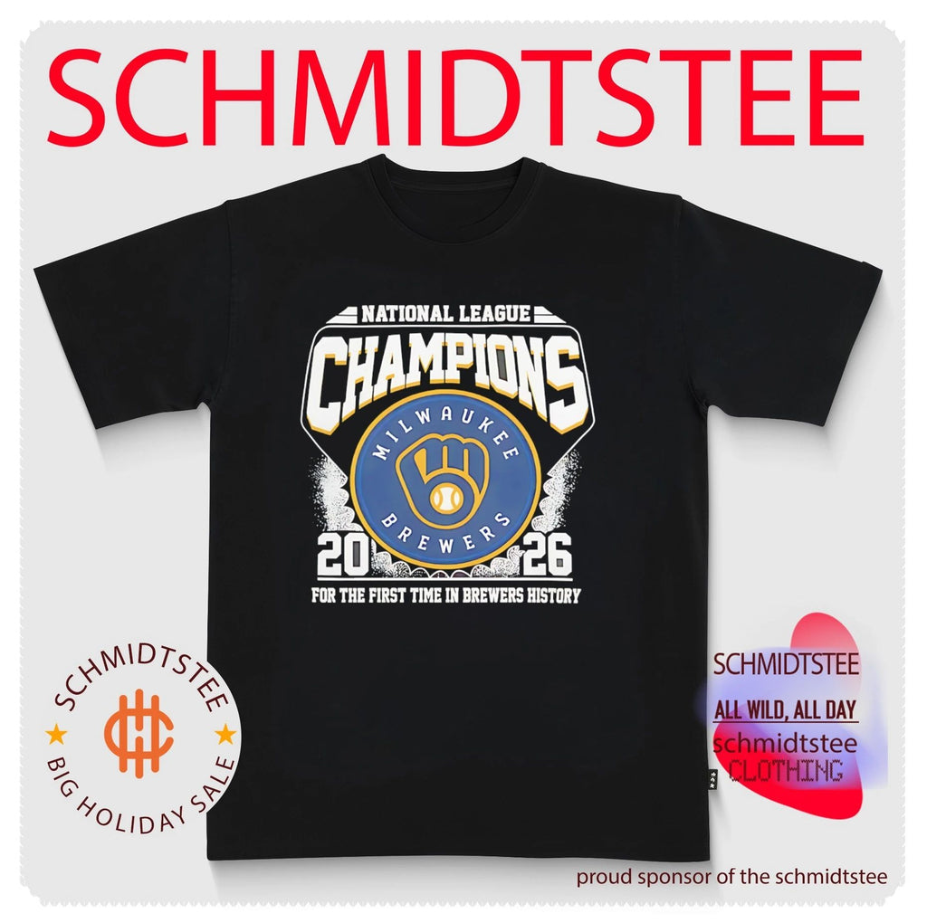Milwaukee Brewers 2026 National League Champions For The First Time In Brewers History shirt