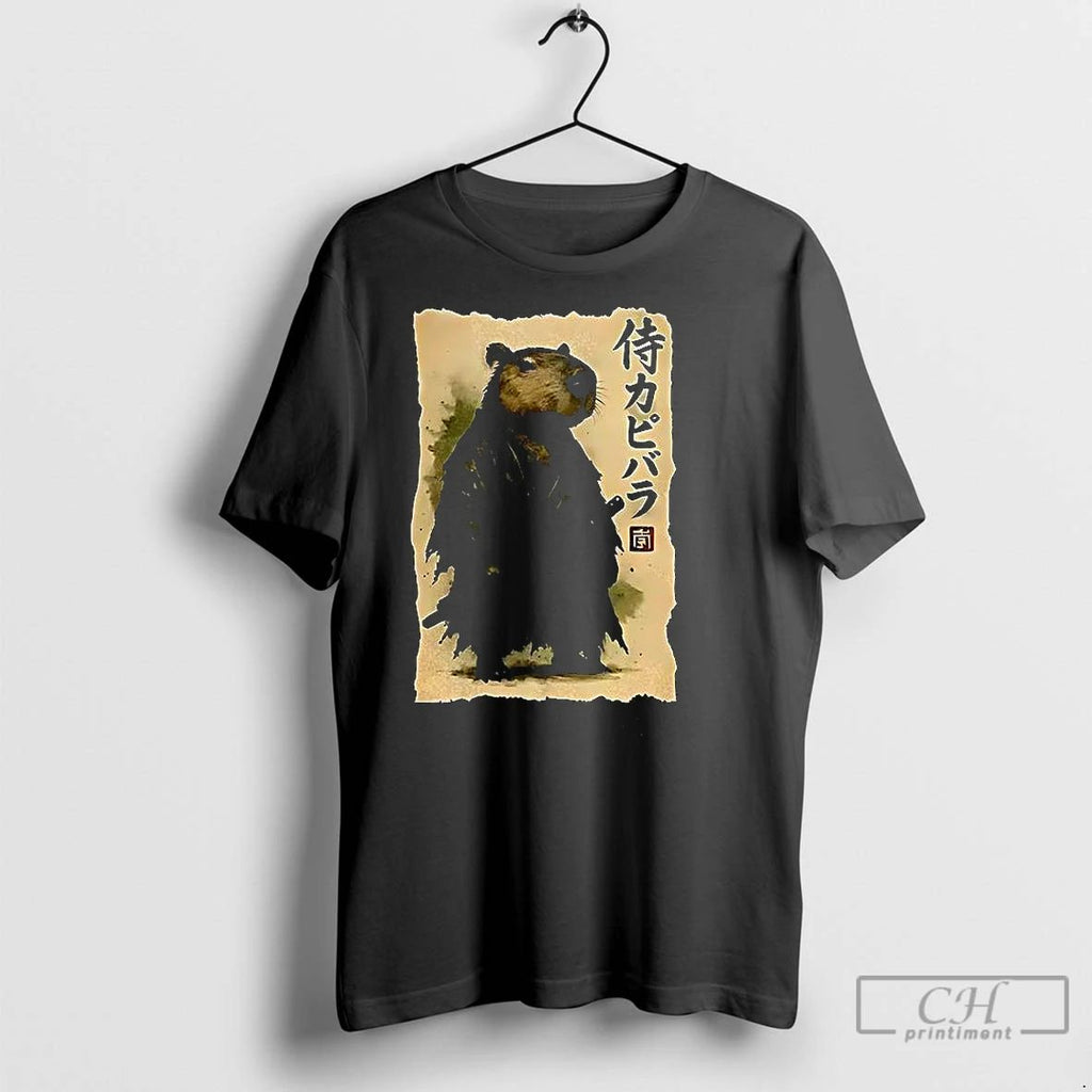 Classic Capybara Samurai Japanese