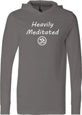 Yoga T-shirt Heavily Meditated with Om Lightweight Hoodie