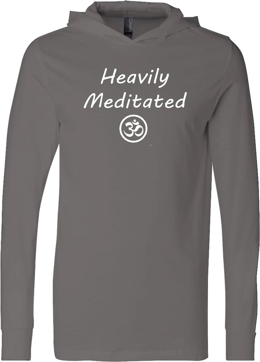 Yoga T-shirt Heavily Meditated with Om Lightweight Hoodie