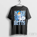 Premium Mookie Betts Los Angeles Dodgers Caricature Player
