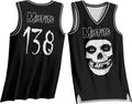 Band Misfits Basketball Jersey MUSIC Size S-5XL KKA12