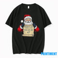 Santa Claus Naughty List Kids Who Say 67 Merry Christmas Tshirts Sweater