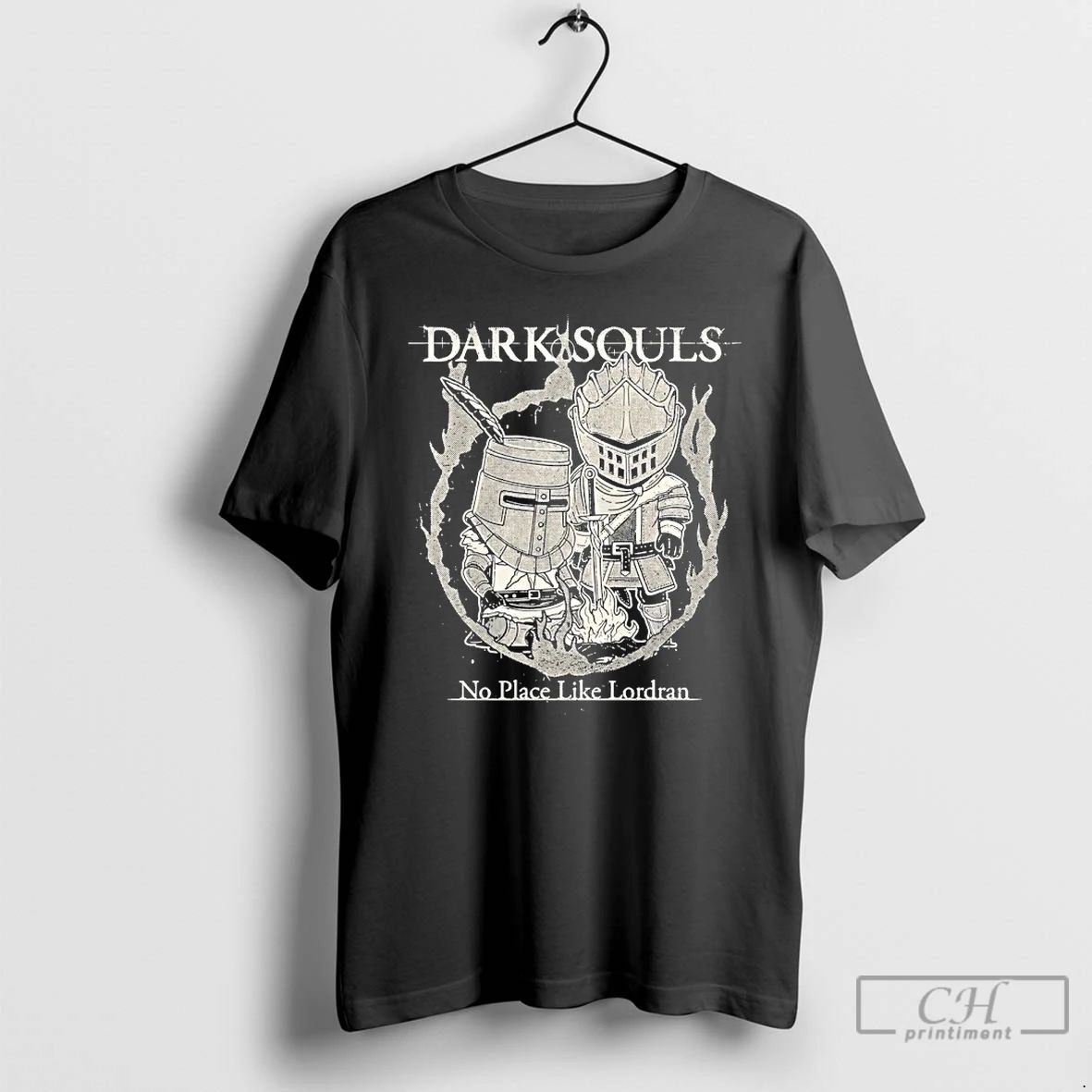 Premium Dark Souls No Place Like Lordran T Shirts