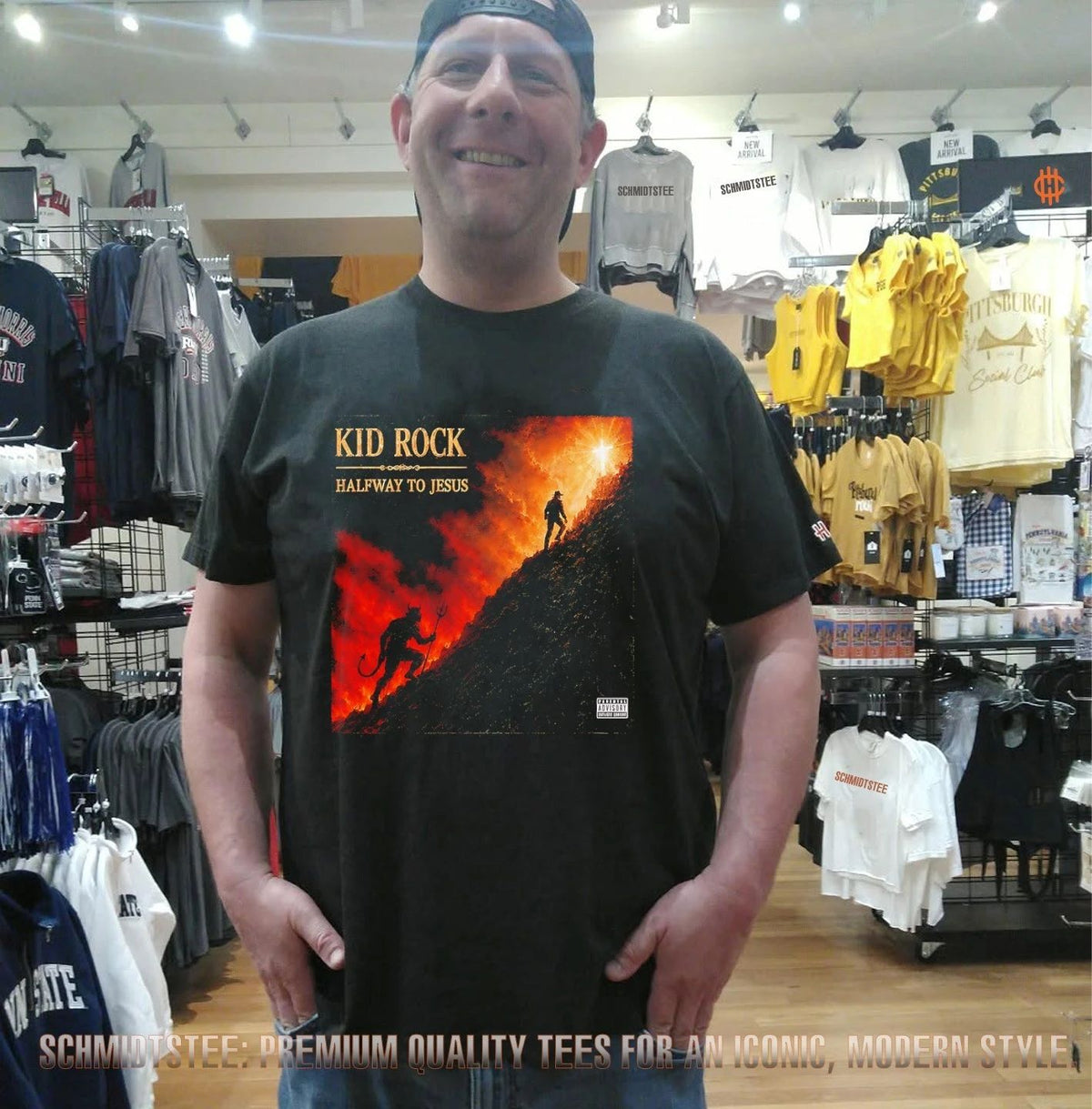 Eminem & Kid Rock Halfway to Jesus Music Album shirt