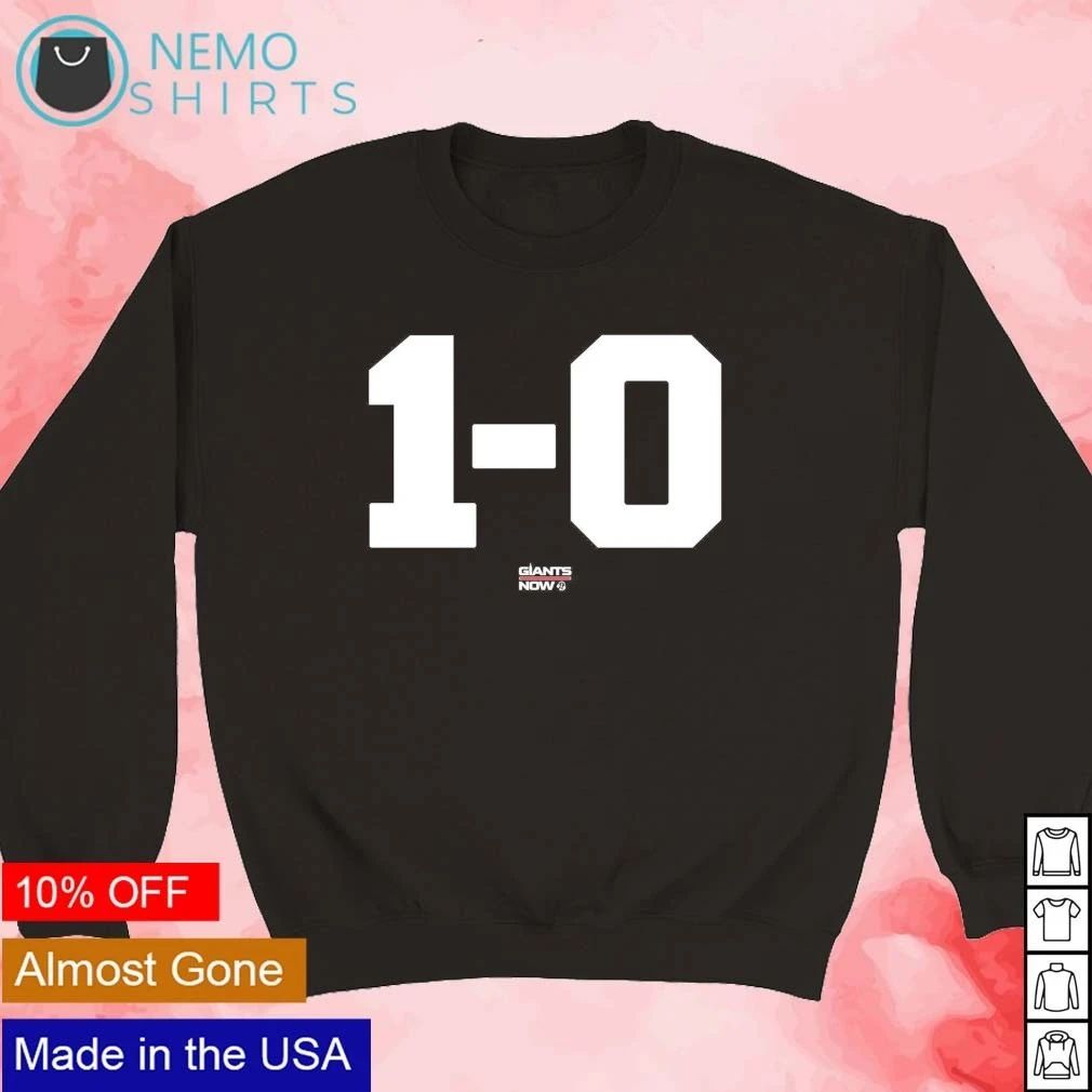 New York Giants 1-0 shirt