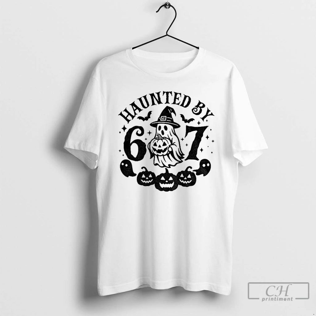 Classic Haunted By 67 Funny Spooky Halloween Ghost T Shirts