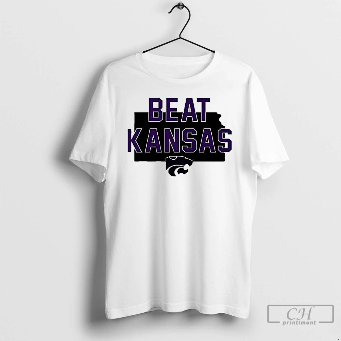 Classic Kansas State Wildcats Beat Kansas Slogan T Shirts