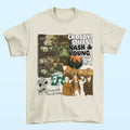 Vtg Crosby Stills Nash and Young Band Cotton White Unisex All Size Shirt