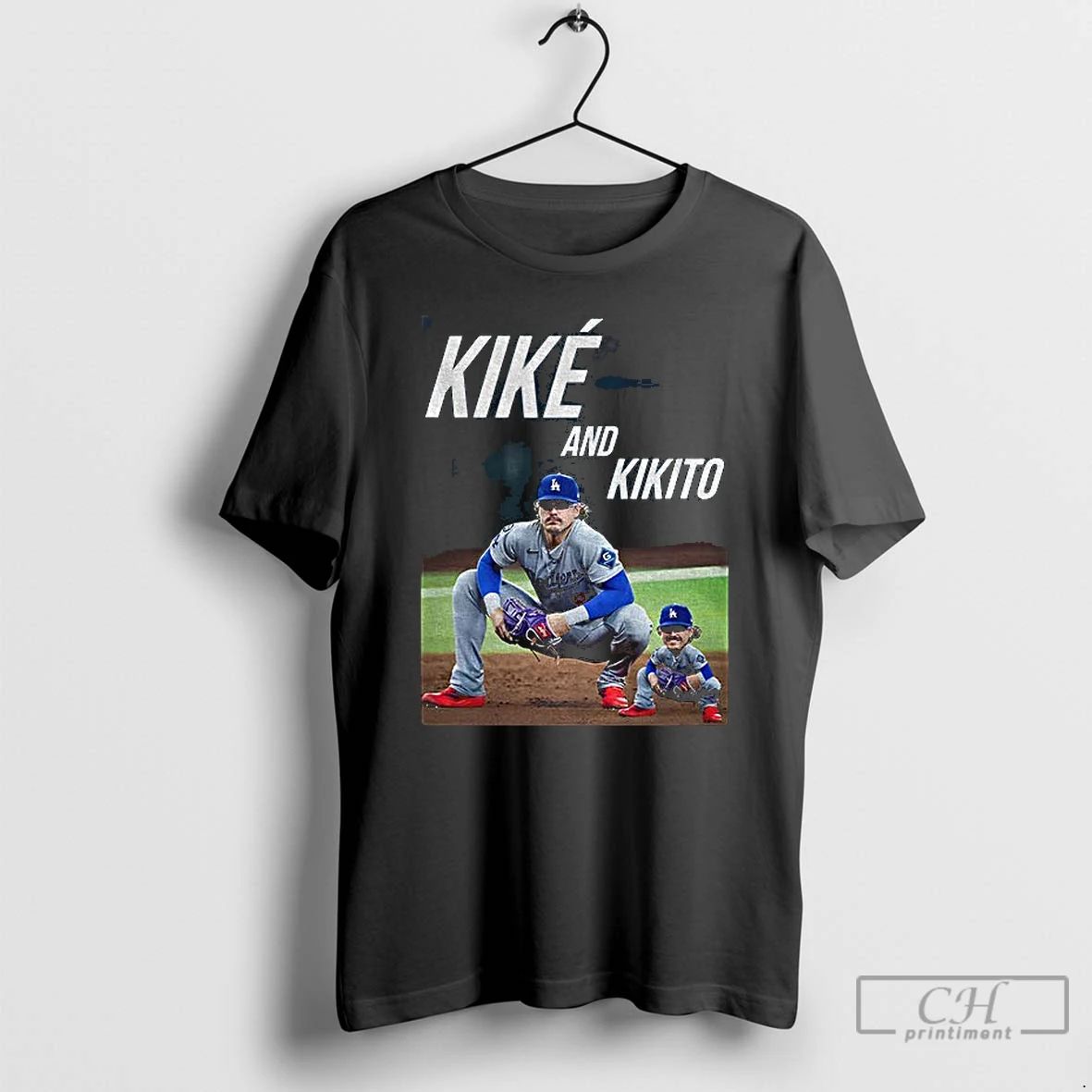 Classic Hernandez Kike And Kikito Dodgers Photo T Shirts