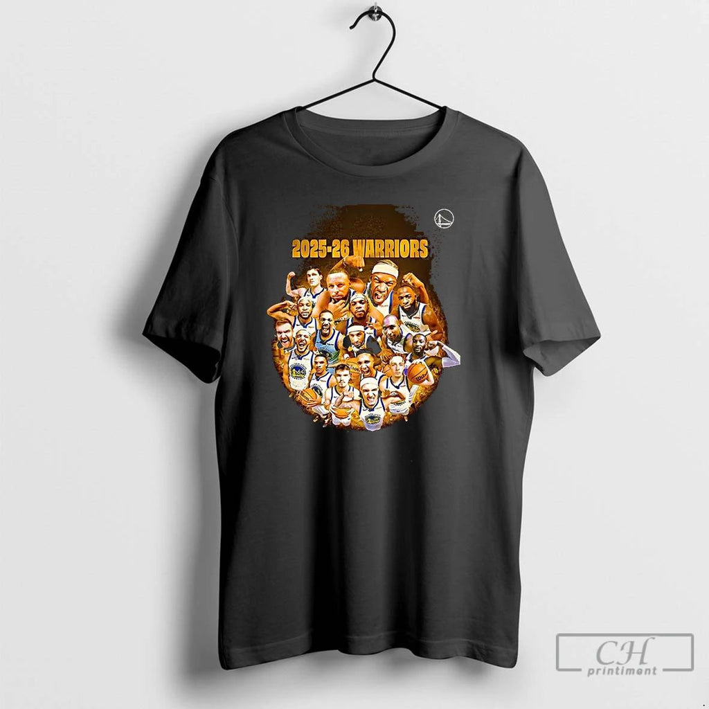 Classic Golden State Warriors 2025 2026 Teams T Shirts