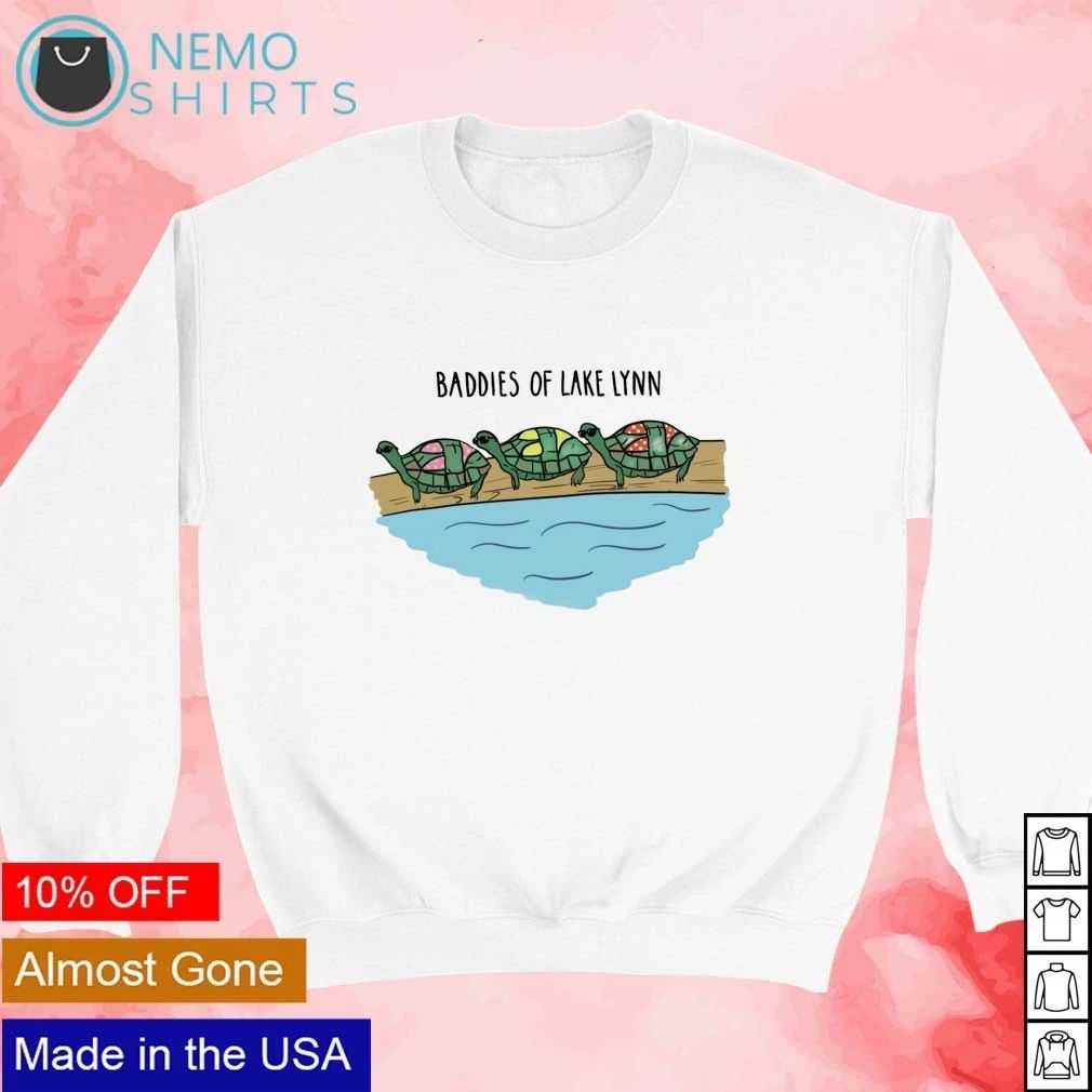Baddies of Lake Lynn turtles sunglasses shirt