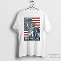 Classic Free Portland Live Free Anti Trump T Shirts
