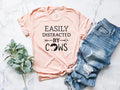 Easily Distracted By Cows T-Shirt