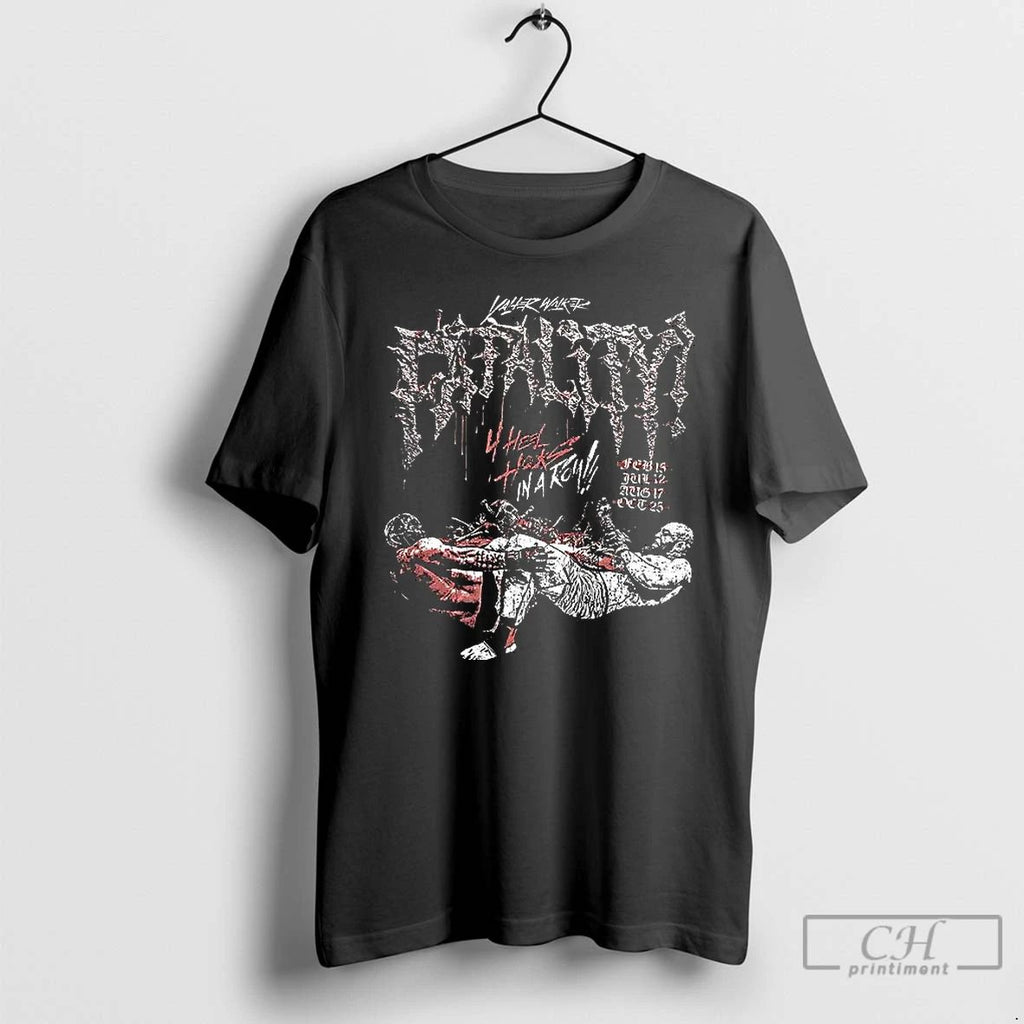 Classic Valter Walker Fatality 4 Heel Hooks In A Low Graphic T Shirts