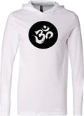 Yoga T-shirt Aum Circle Lightweight Hoodie