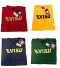 Mens Evisu logo Long Sleeve Japanese Cities T-shirt Tee USA size retail $208.00
