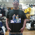 Leon S. Kennedy and Chris Redfield beer and smoking art shirt