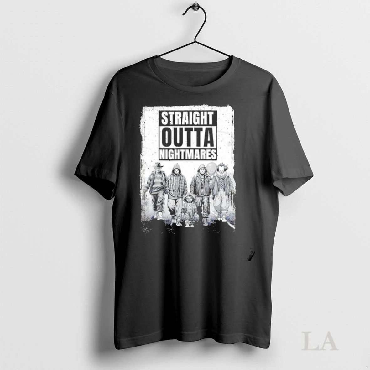 Original Straight Outta Nightmares Horror Halloween Scary