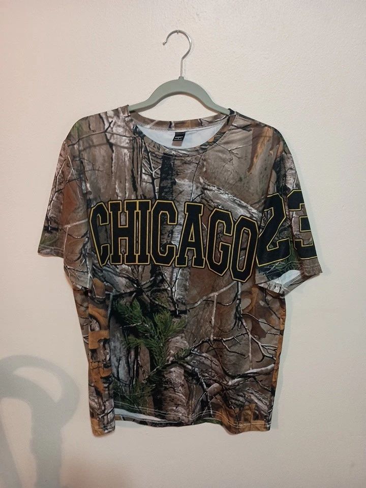 Manfinity  Men's Fashion Street Sports Style Large Camouflage