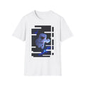 Scanline Spaceman Unisex Softstyle T-Shirt - Cosmic Graphic Tee for Space Lovers