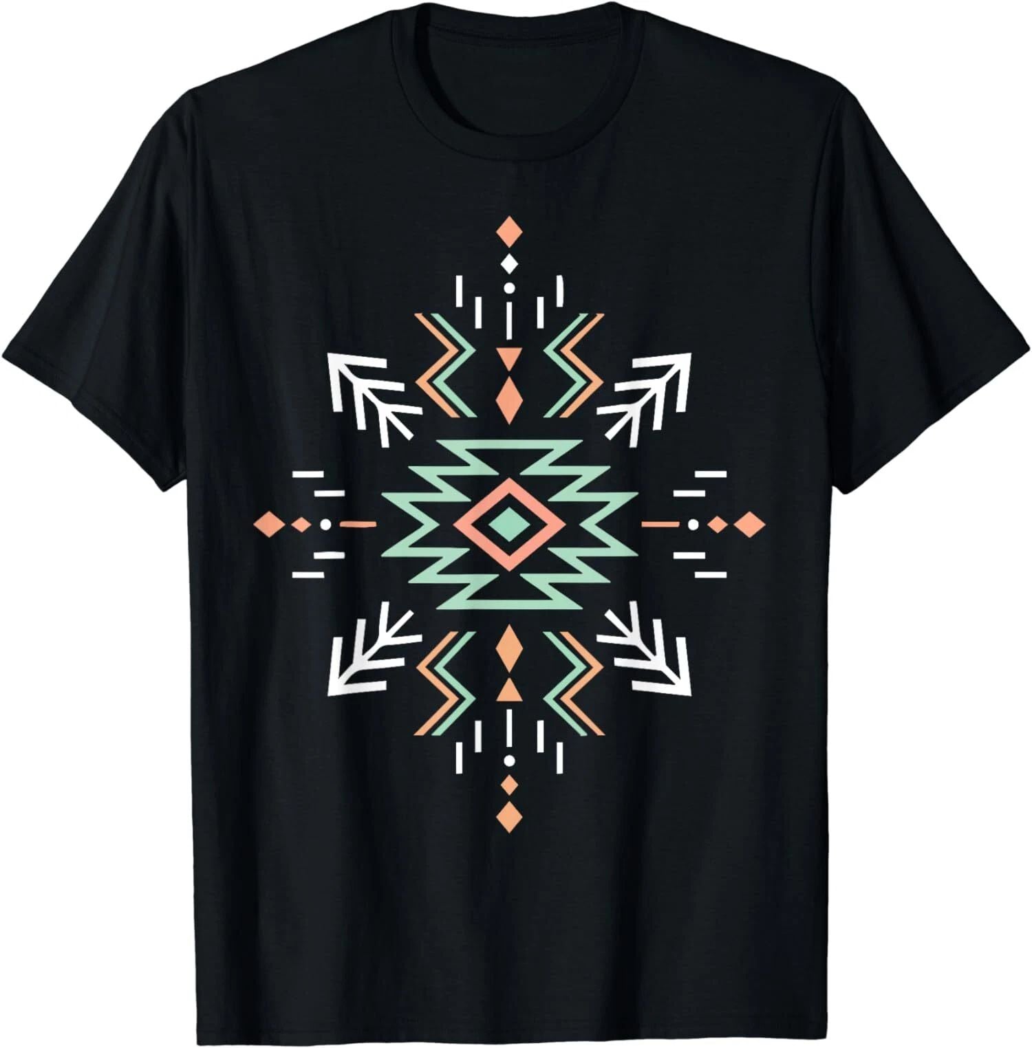 New Limited Aztec Dreamcatcher - Aztec Sacred Geometry Boho T-Shirt Made In USA