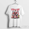 Classic Thug Life Santa Grinch Friends Christmas Vintage White T Shirts
