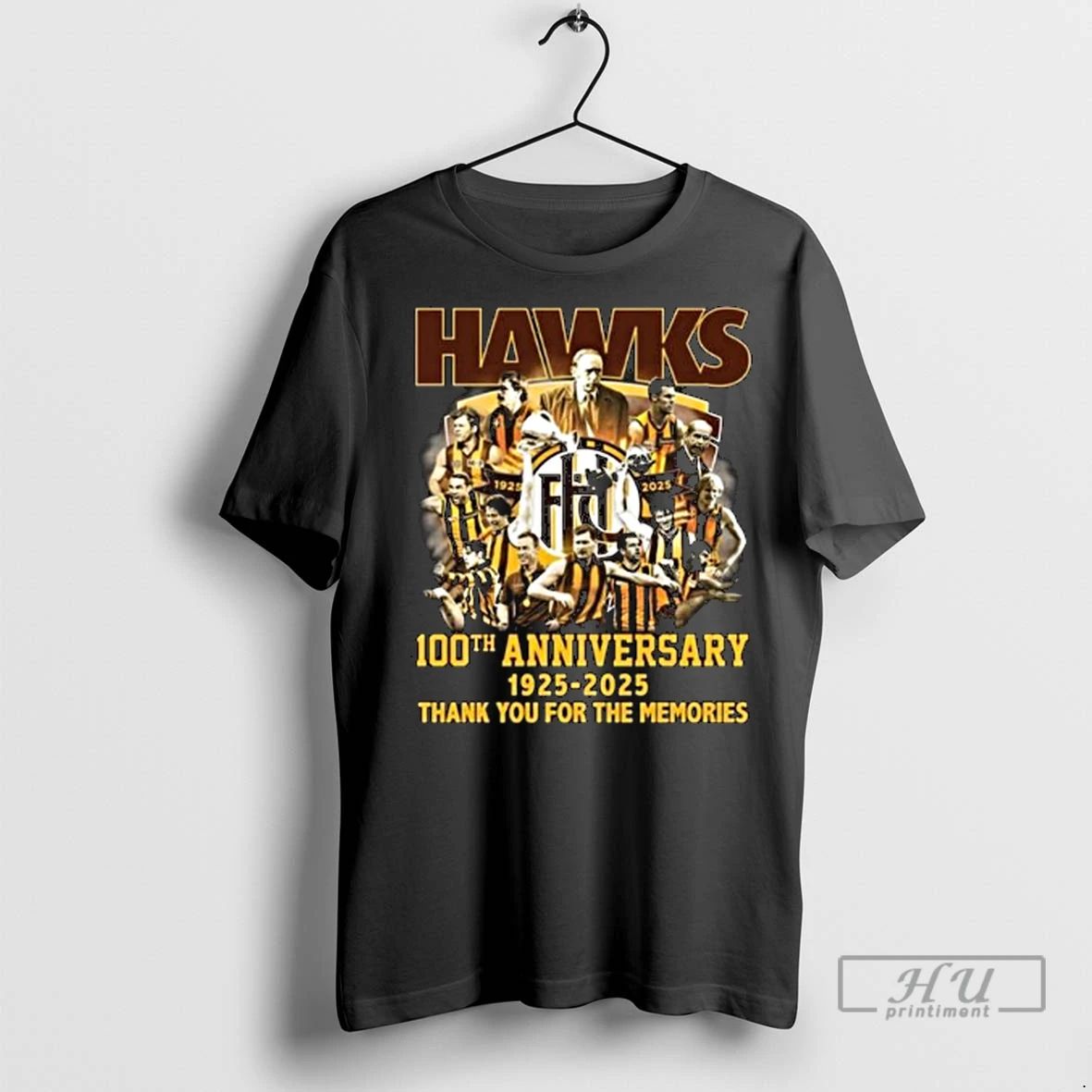Officials Hawthorn Hawks Football Club 100th Anniversary 192502925 Thank You For The Memories Long Sleve