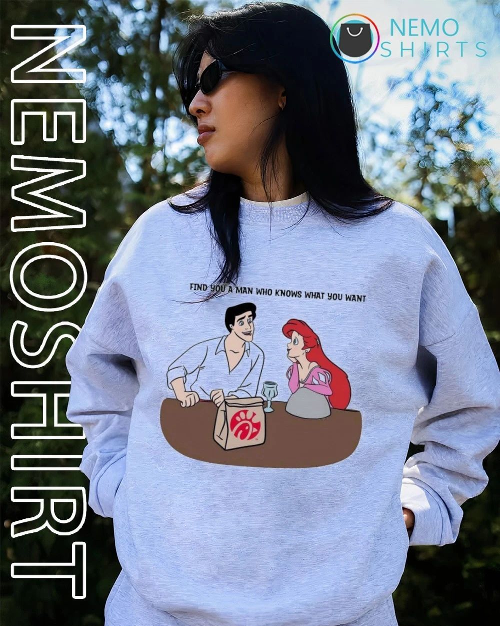 Ariel and Prince Eric Find You a Man Who Knows What You Want shirt