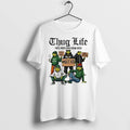 Portland Frog Thug Life Free Portland Crew 2025 Tshirts Sweater